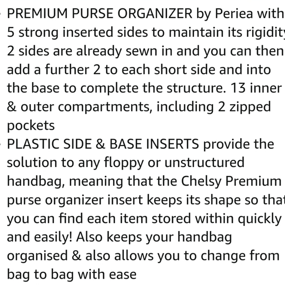Periea Purse Organizer (Small) - Picture 9 of 9
